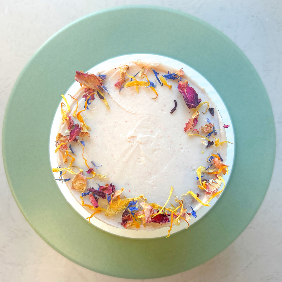 Floral Funfetti Party Cake