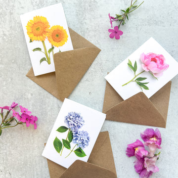 Floral Mini Card