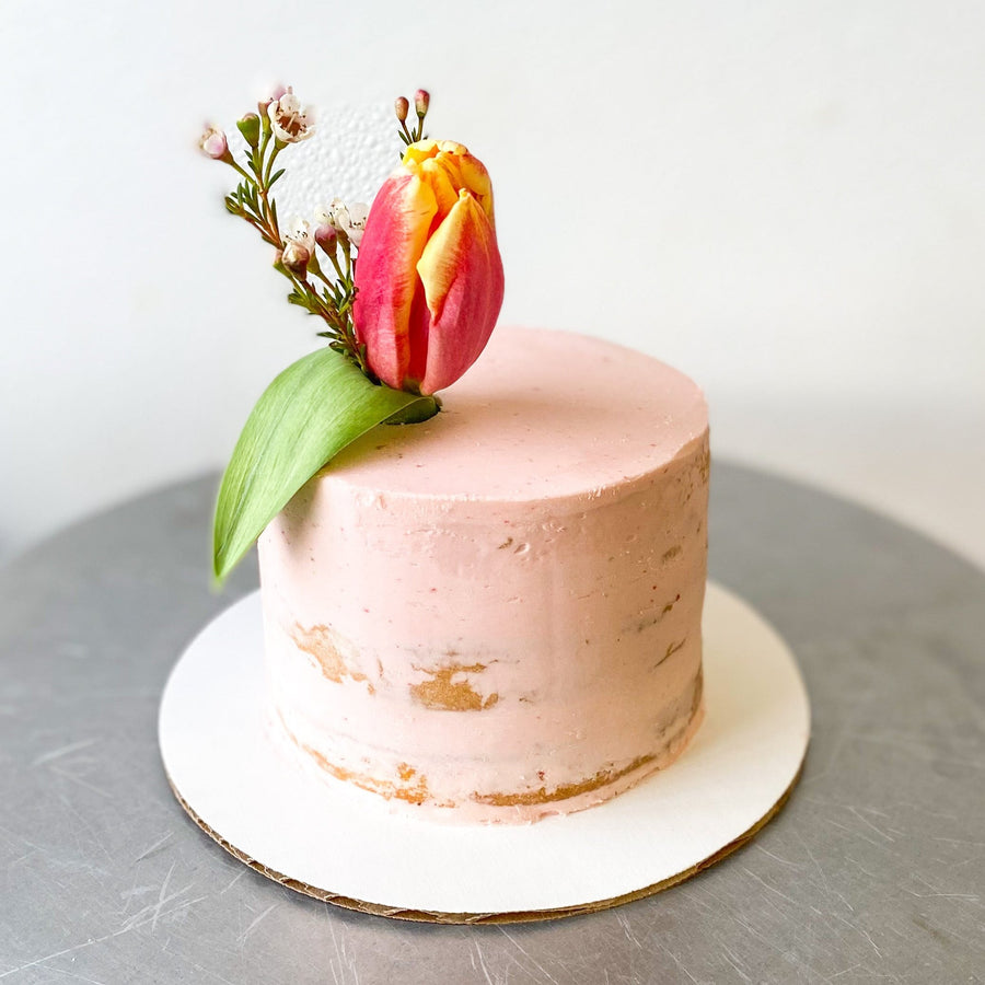 Floral Funfetti Party Cake