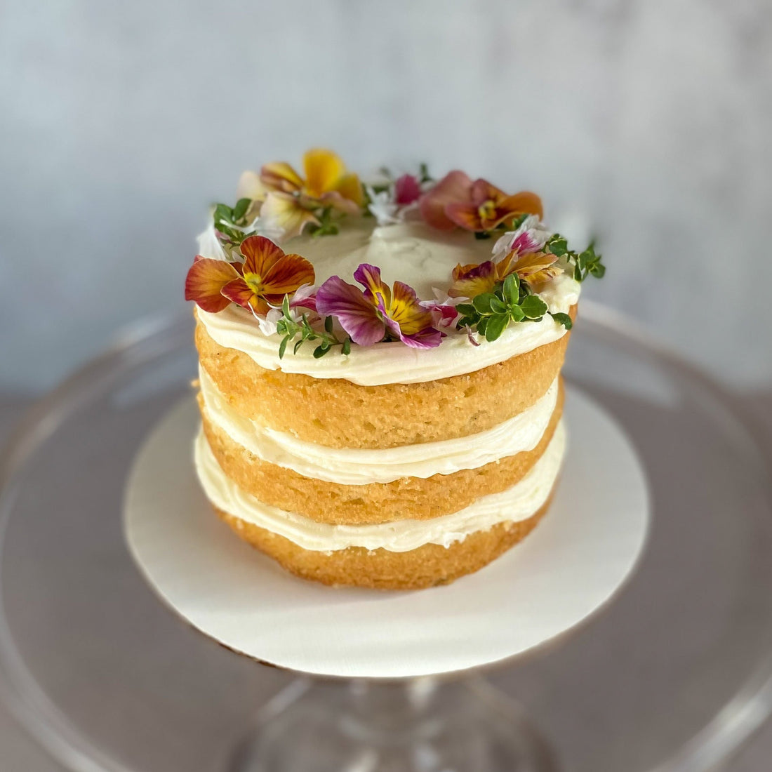 Golden Vanilla NEXT-DAY Party Cake